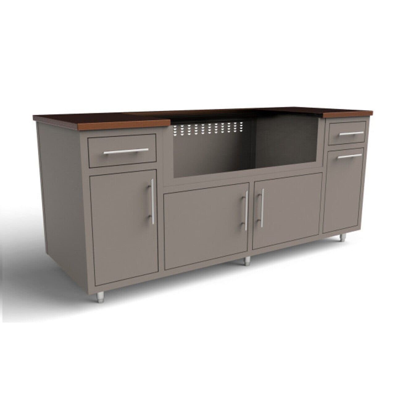 Challenger Coastal 79" LE Kitchen Island