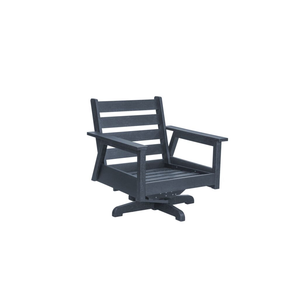 Tofino Collection Swivel Arm Chair Frame