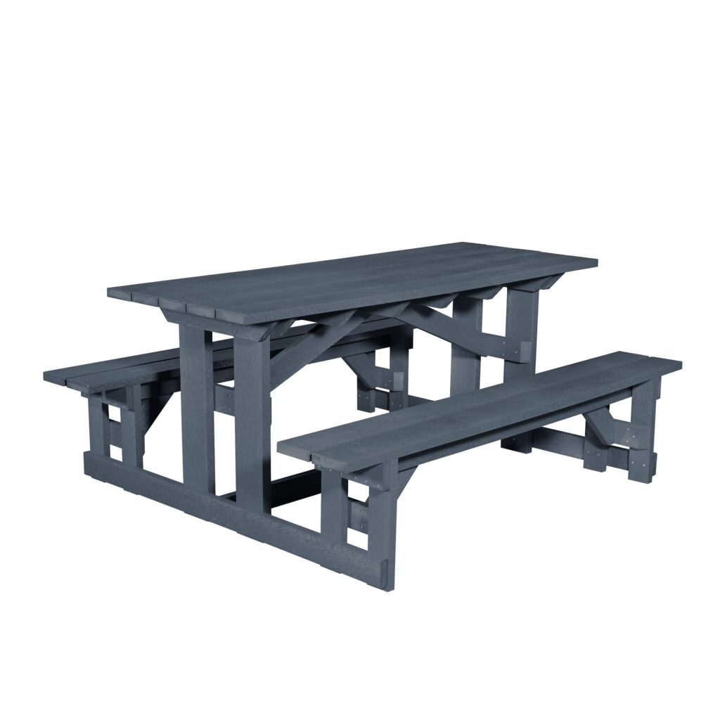 72" Rectangular Picnic Table