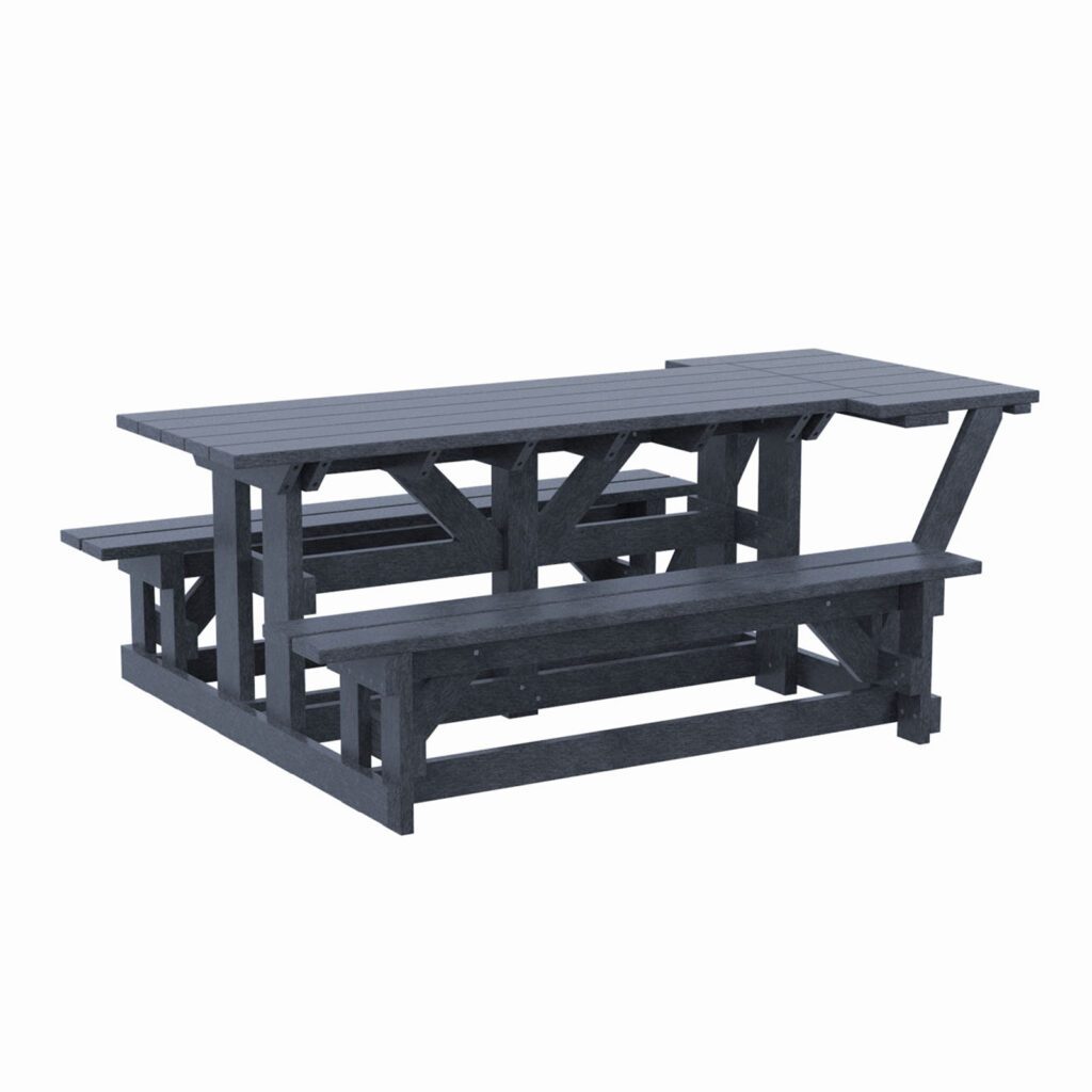 72" Rectangular Picnic Table *WHEELCHAIR ACCESSIBLE*