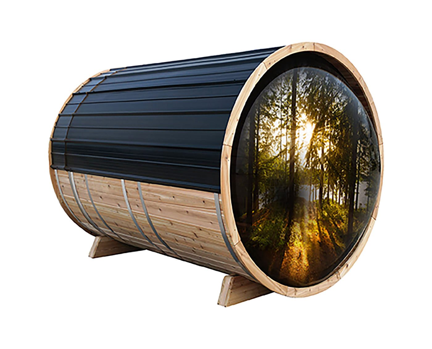 6' Panoramic Sauna