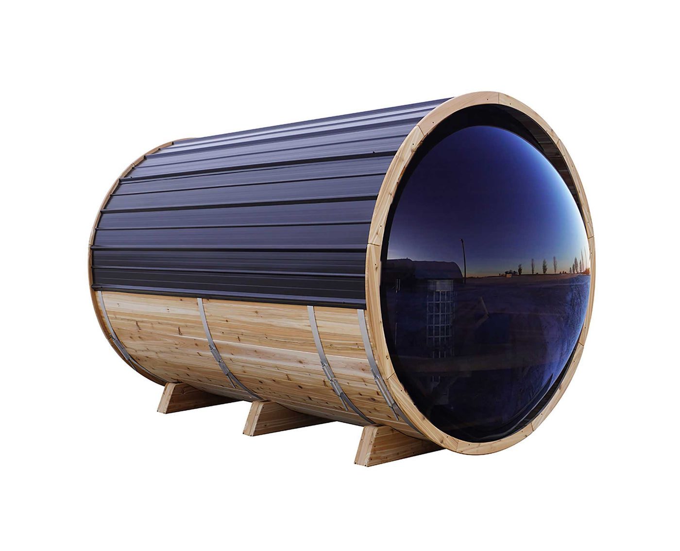 8' Panoramic Sauna
