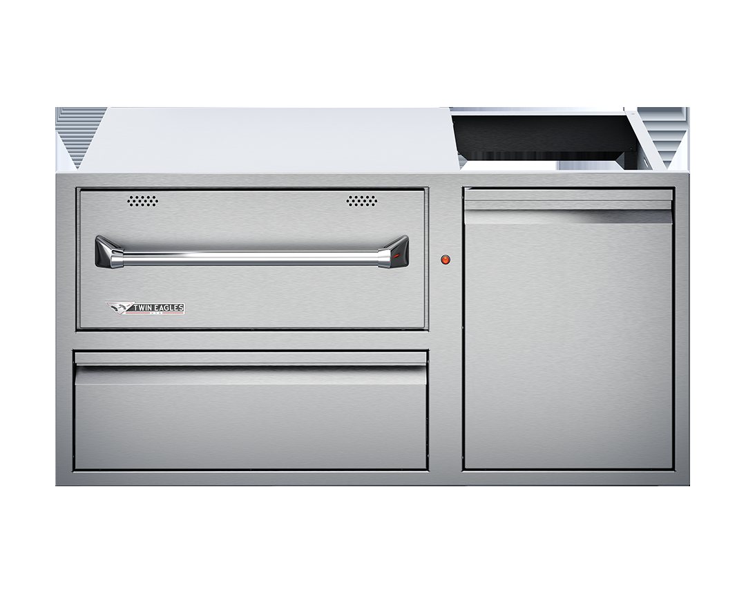Twin Eagles 48" Warming Drawer with Storage
